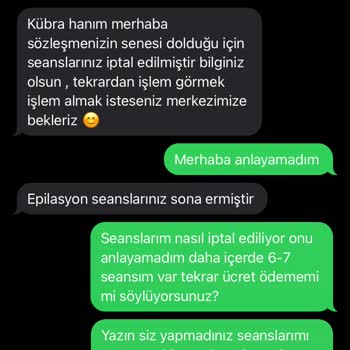 Dermo Plus Clinical Center Epilasyon Faciası Ve Firmanın Kanun Tanımaması