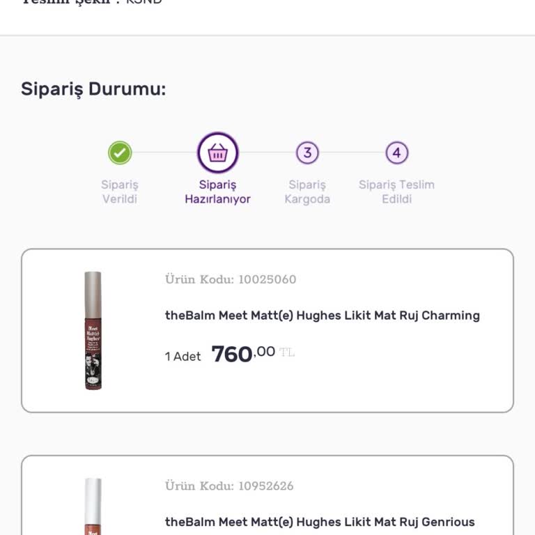 Gratis Siparişim Kargoya Verilmedi Şikayeti