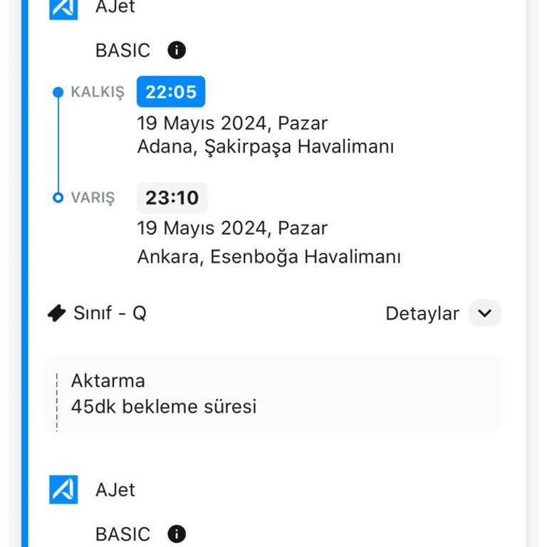 AJet (Anadolu Jet) Kendileri Tarafından İptal Olan Uçuşumun Para İadesi Yapılmıyor.