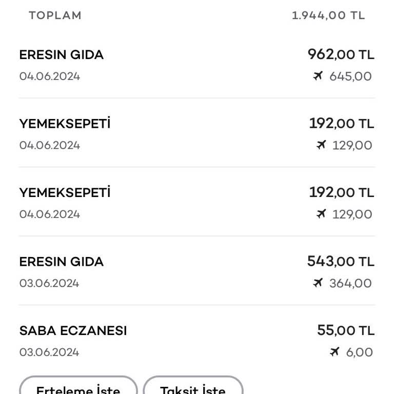 Yemeksepeti Kartımdan 2 Kere Para Çekti