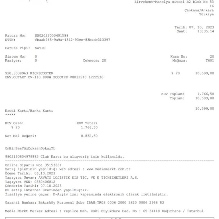 Onvo Ov-110 Scooter Rampa Ve Şarj Sorunu