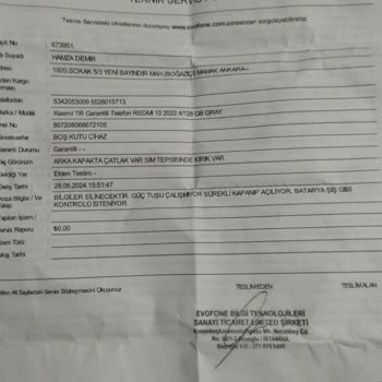 Xiaomi Redmi 10 Isınma Ve Batarya Şişme Şikayeti