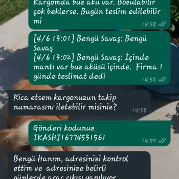 hepsiJET Kargomun İçinde Bozulacak Ürün Var Ancak Teslimat Gününe Cuma Diyorlar