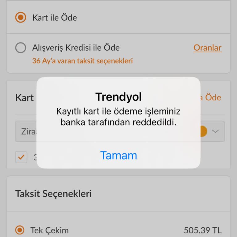 Ziraat Bankası Banka Reddi Sorunu