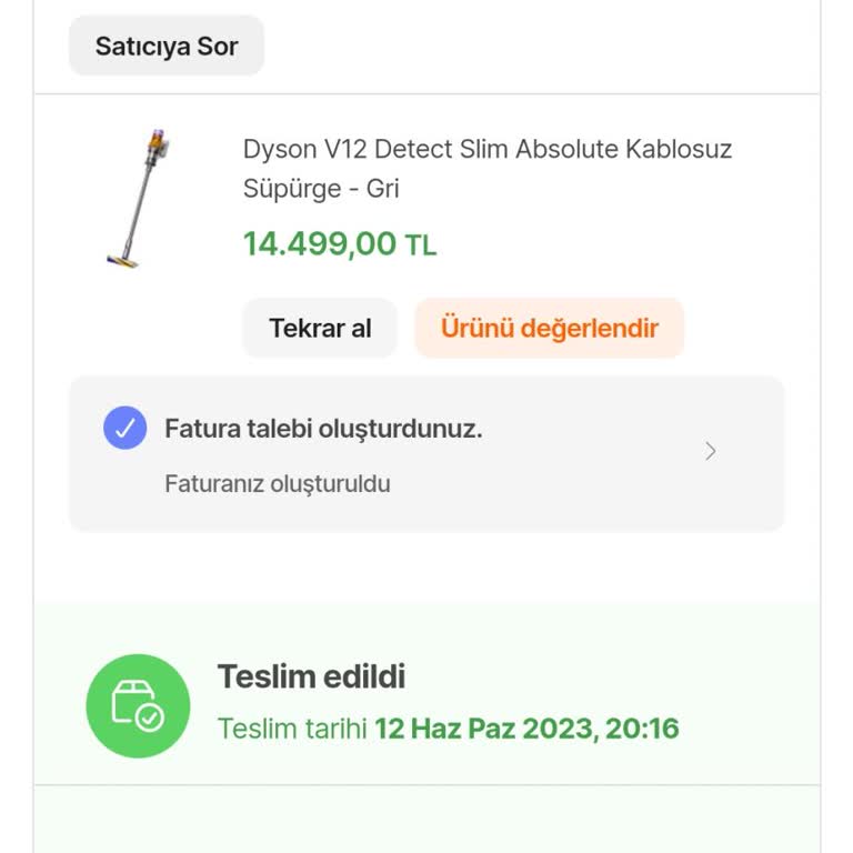 Dyson V12 Filtre Arızası