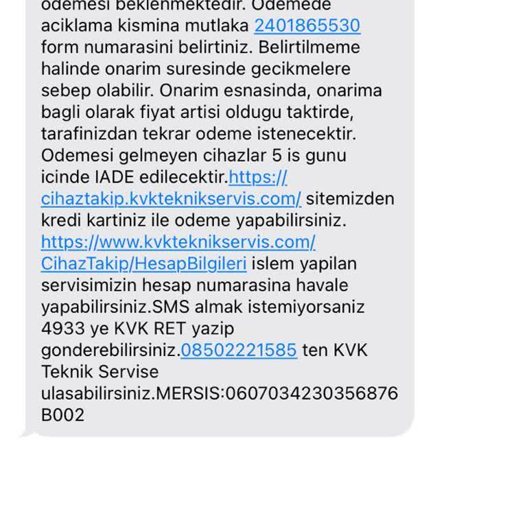 TCL Alcatel Ve KVK Firması Garantili Üründen Para Talep Ediyor
