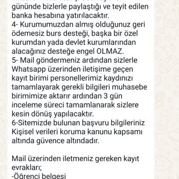 Şaban Cengiz Vakfı (Burs Başvuru) Vakıf Burs Başvurusu İle İlgili Şikayet