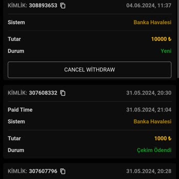 Orisbet Paramı Vermiyor Çekik Yapmıyor