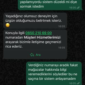 Gratis Müşteriyi Mağdur Etti...