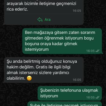 Gratis Müşteriyi Mağdur Etti...