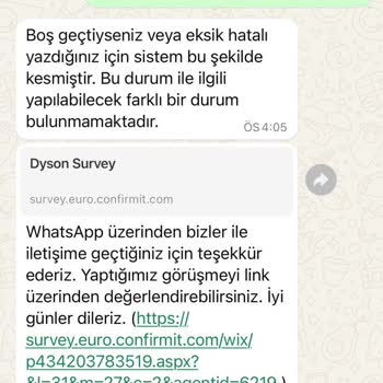 Dyson Turkey İn Müşteri İle İlgilenmemesi