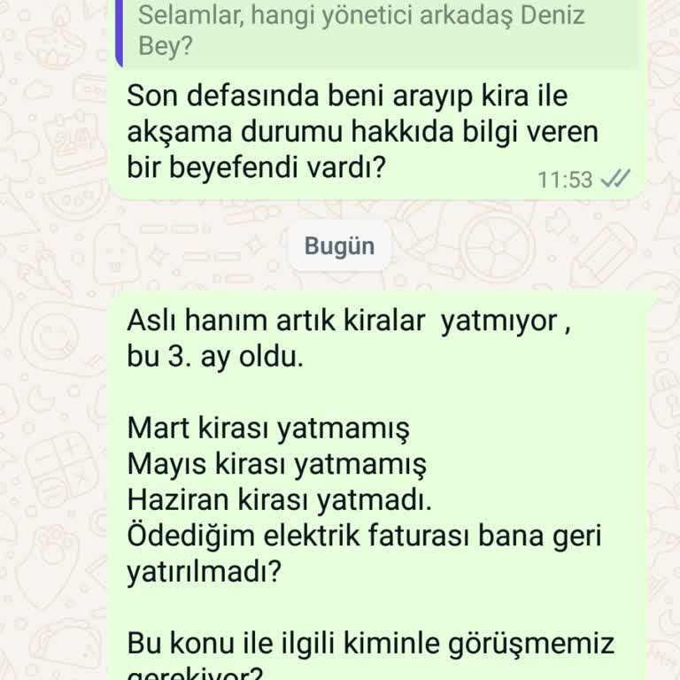Missafir Firması 3 Aydır Kiramı Yatırmıyor