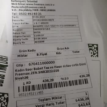 Freemax Ayakkabı Güvenilmez. Müşterisi İle Dalga Geçiyor