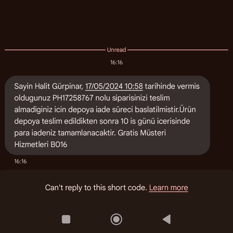 Gratis Kargom Sende Skandalı: Ürünlerim Dağıtım Şubesinden Çıkmadı!