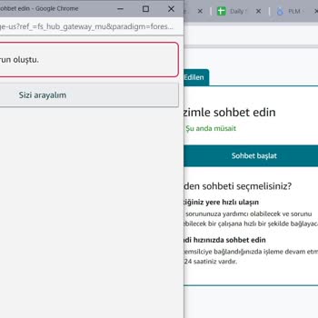 Amazon TR İade İçin Ulaşım Sağlayamama Sorunu