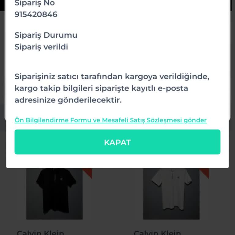 Benz Wear (Instagram:Benzwearr) Hala Kargoya Verilmedi