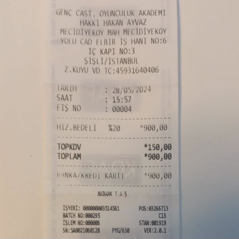 Genç Casting Yanıltıcı Bilgi İle Para Alıyor Ancak Hizmet Vermiyor.