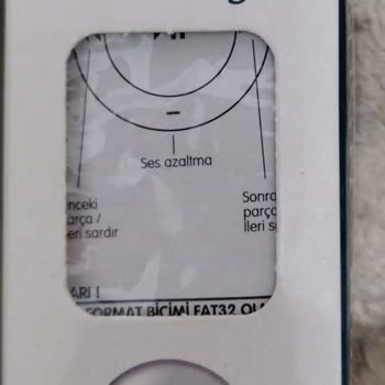 BİM Market Ten Satın Aldığım Life Max MP3 Player Çalışmıyor.