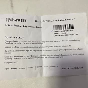 In Street Mağazasından Aldığım Puma Ayakkabı 3 Ayda Yırtıldı, Yardımcı Olmadılar