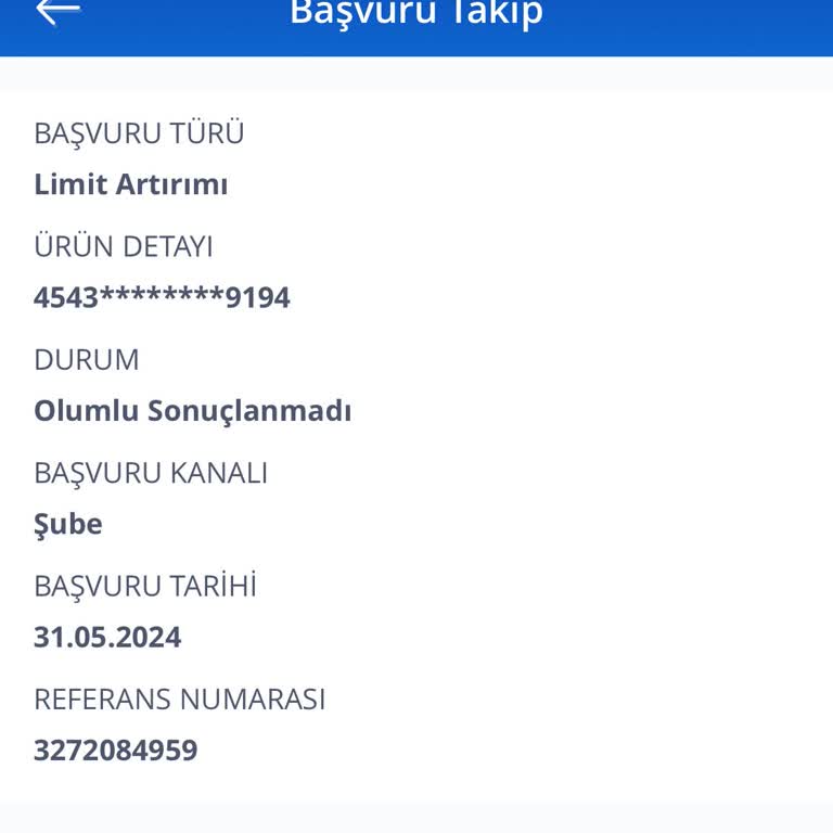 Türkiye İş Bankası Limit Artışı Hakkında