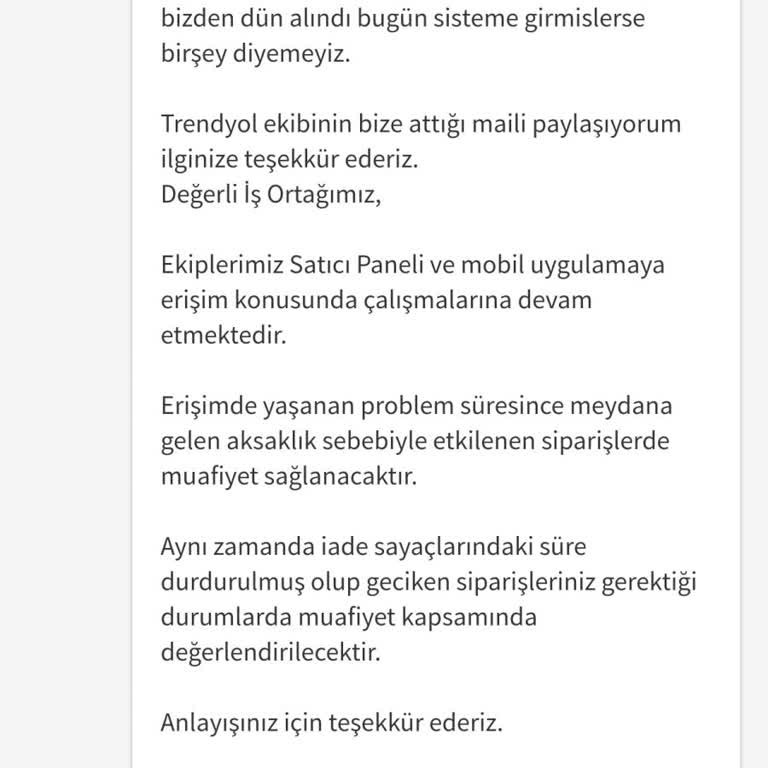 Trendyol Bir Günlük Mesafede 6. Günüm