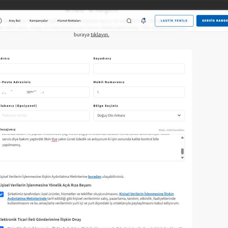 Seat Ankara'da Araç Bakım Sorunları Ve Müşteri Deneyimi