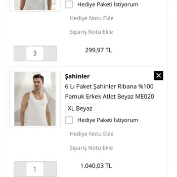 Şahinler İç Giyim Webden Alışverişte İade Ve Değişim Sorunu