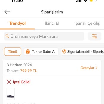Trendyol Siparişimi Fiyatı Yanlış Yazdıkları İçin İptal Etti
