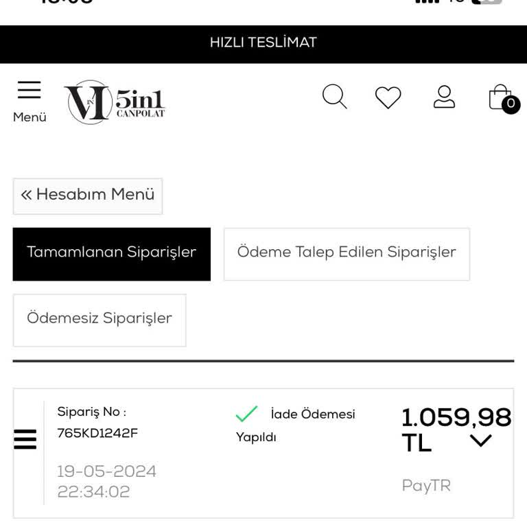 5n1canpolat İade Süreci