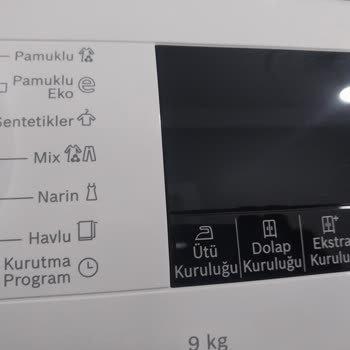 Bosch Marka Kurutma Makinesinin Camı Çatlak Paneli Çizik Geldi