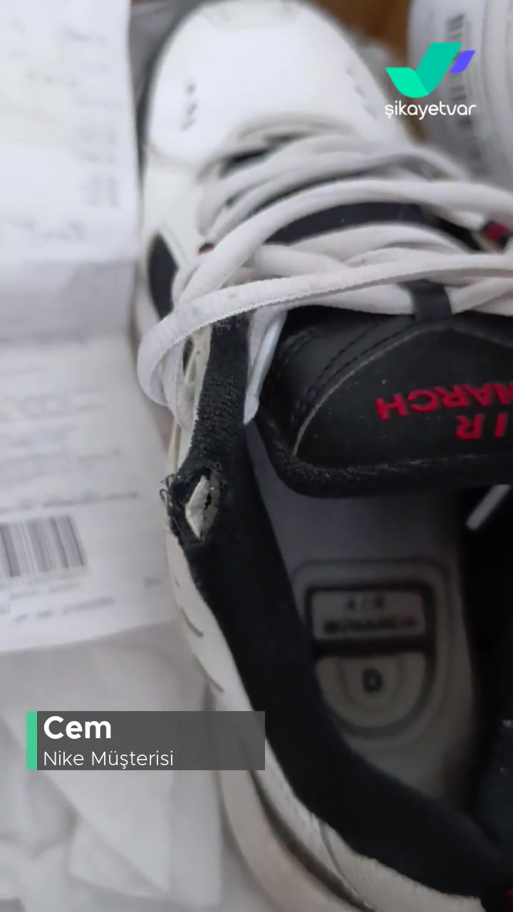 Nike Red Gelen Ayakkabımdan İade Talebi İstiyorum! videonun kapak resmi