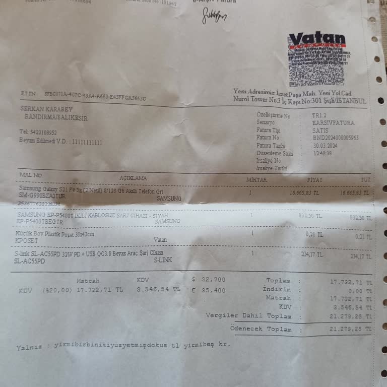 Samsung Telefon Şikayet Bildirimi Var