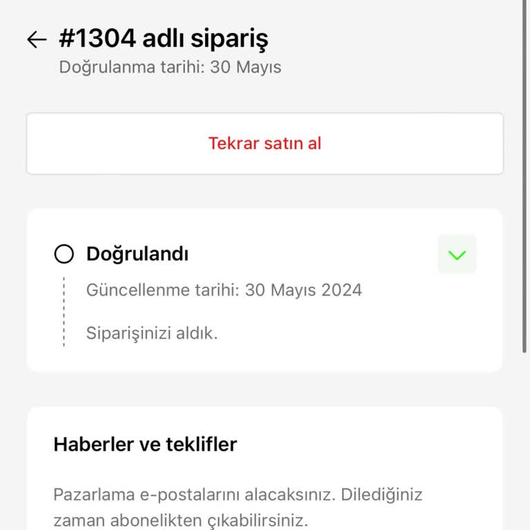 Oversize Hub Firması Ürün Yollamıyor
