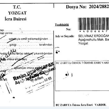 PTT Kargo PTT Görevlisinin Tebligatı Teslim Etmemesi