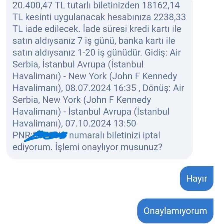Obilet Yurt Dışı Bilet İptal Kesintisiz İade