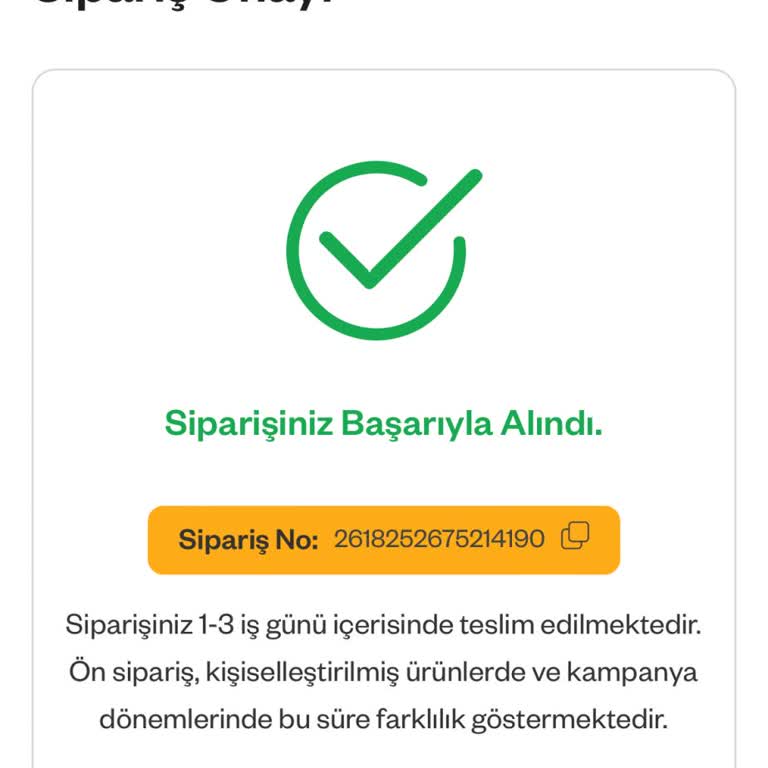 GS Store Sipariş Ver Yok Desinler Oh Ne Ala