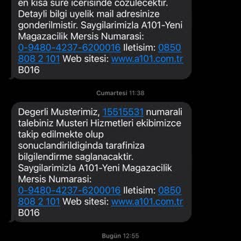 A101 Online İade Sorununu
