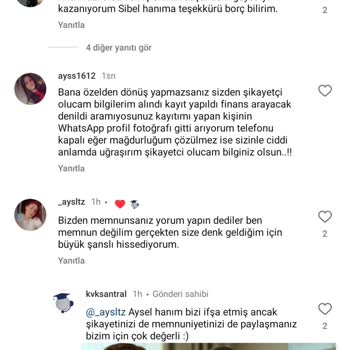 M***z Kimlik Bilgilerimle Yapılan İşlemler Ve İletişim Sorunları