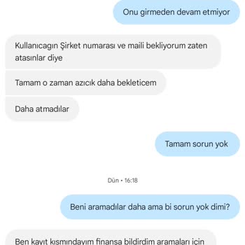 M***z Kimlik Bilgilerimle Yapılan İşlemler Ve İletişim Sorunları