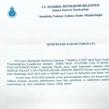 İşini Yapmayan İstanbul Büyük Şehir Belediyesi