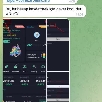 Coinex Dikkat Mağdur Oldum