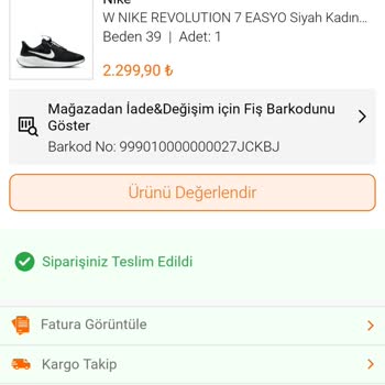 FLO Ayakkabı FLO Ücret İademi Yapmadı.