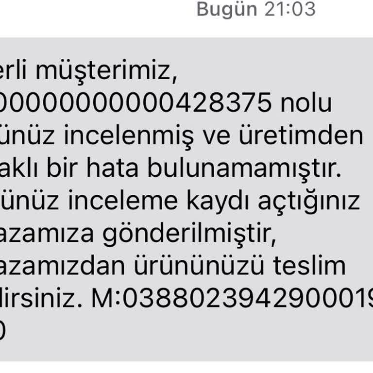 In Street Mağazasından Aldığım Ayakkabının Hatalı Olması