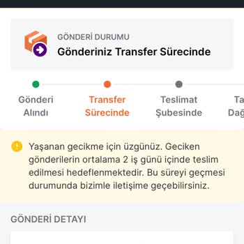 Trendyol Express Kargo Yanlış Transfer