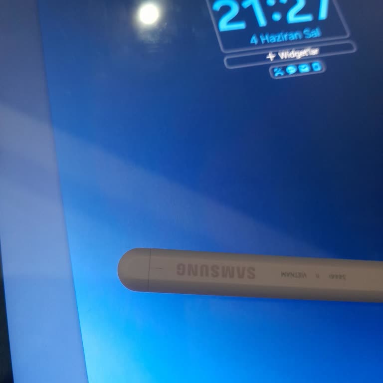 Samsung S Pen Üstünde Çizik