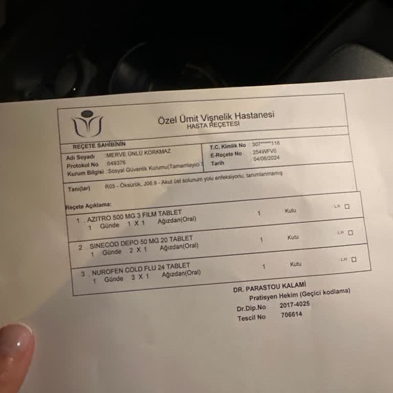 Özel Ümit Hastanesi İlgisiz Doktor Nedeniyle İş Yerinde Zor Anlar Yaşıyorum