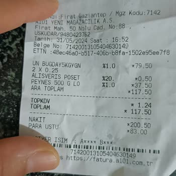 A101 Üründe 100yakin Böcek Var