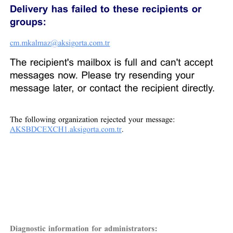 Aksigorta - Değer Kaybı İhbarı Yapılamıyor