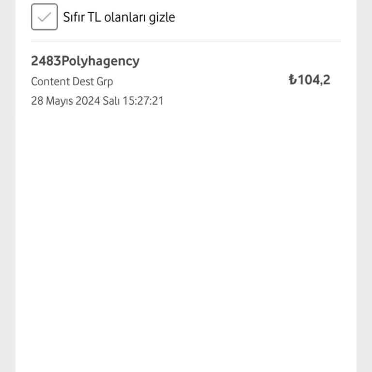 Vodafone Content Dest Grp Şikayeti!
