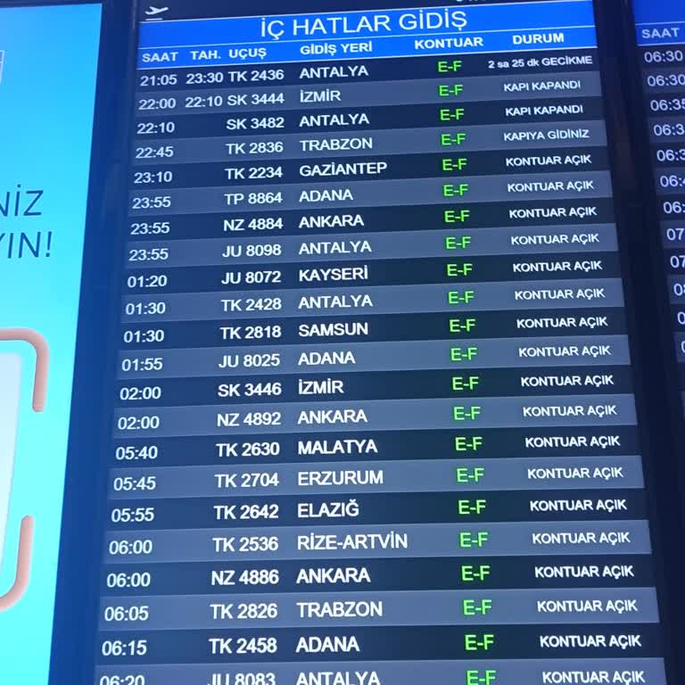 THY'nin Rötar Yönetimi Krizi Yolcuları Mağdur Ediyor